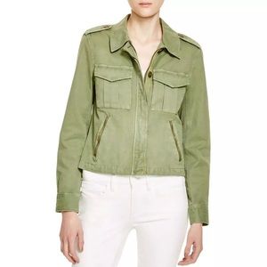 - Sanctuary Sz S Green Twill Military Jacket! NEW!